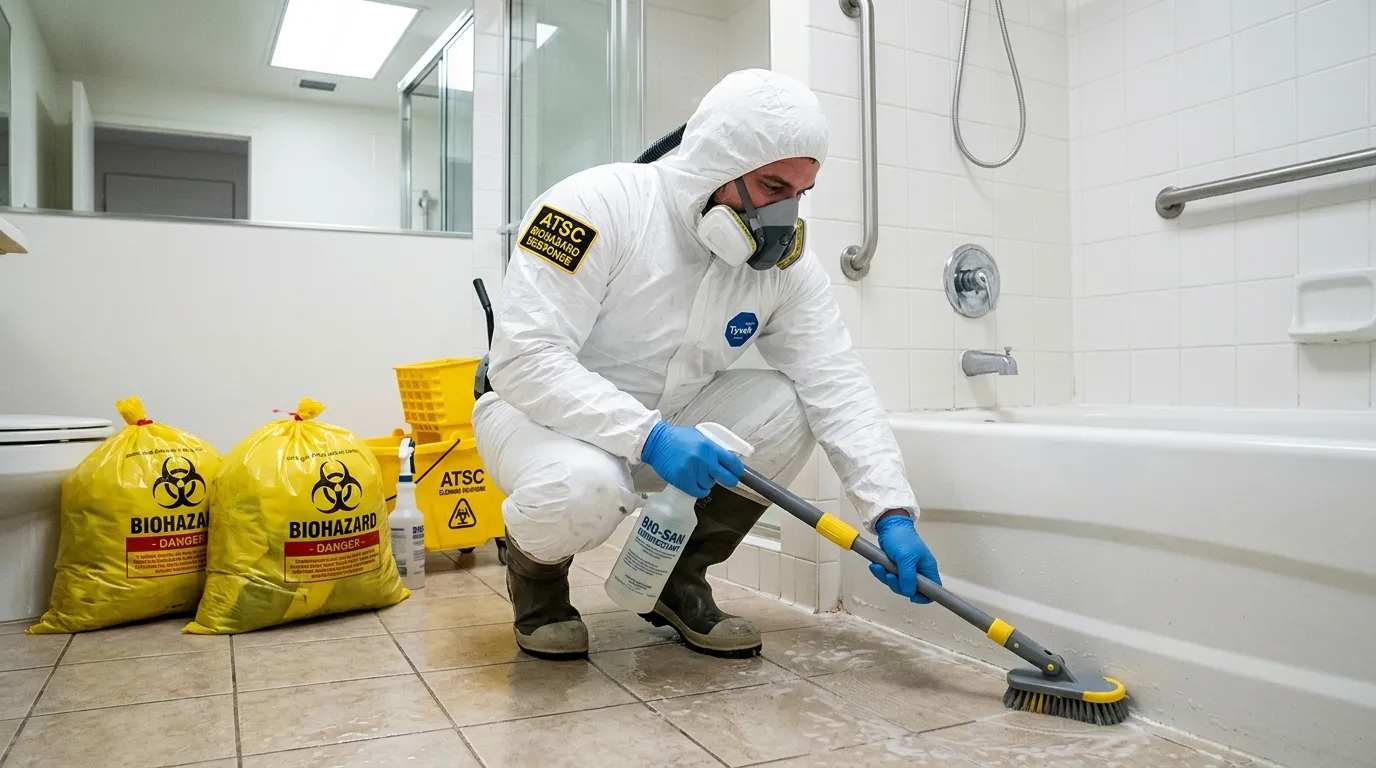 Decontamination equipment deployed for Blood Cleanup in Perezville